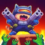 Cat Gunner Super Zombie Shoot